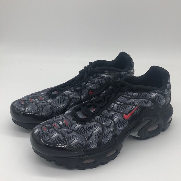 Nike Other - Nike Air Max Plus GS 'Black University Red' DJ4622-001 Size 6Y